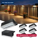Jofios Solar Deck Lights 8 Pack, 3 Color Modes Soft Warm/natural/cool Glow, IP65. Fixed Price $45.30.