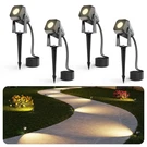Outdoor Landscape Lighting, 4 Pack Spotlights, Led F.... Fixed Price $32.22.