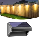Bridika Solar Fence Lights - Warm & White, 1 Pack, Cool. Fixed Price $23.17.