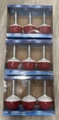Rare Htf 3 Sets Sienna Pathway Driveway Markers 9 Tall 4.5 Wide Nib Red White. Fixed Price $150.00.