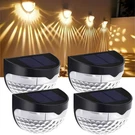 4PACK Led Solar Power Wall Lights Outdoor Garden Yard Fence Deck Step Decor Lamp. Fixed Price $7.99.