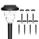 Gigalumi 8 Pack Solar Lights Outdoor, Pathway With Great Pattern.... Fixed Price $32.50.