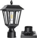 Greluna Solar Post Lights Dusk To Dawn Waterproof Outdoor Garden Cool White. Fixed Price $60.99.