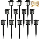 12PACK Solar Pathway Lights Outdoor Landscape Waterproof Garden Led. Fixed Price $17.99.