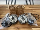 Melucee 2 Pack Rattan Hanging Light Fixture Boho Pendant. Fixed Price $30.00.
