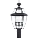 Newbury 3 Light Large Post Lantern-mystic Black Finish Outdoor Quoizel. Fixed Price $255.99.