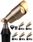 Solid Brass Low Voltage Landscape Lighting, Wired 12V Led Spotlight.... Fixed Price $230.17.
