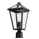 Outdoor Post Lights Fixtures, Lamp Black Finish, Waterproo.... Fixed Price $104.38.