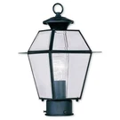 Livex Lighting 2182-04 Westover 1-LIGHT Outdoor Post Head, Black, 14.00X7.50X.... Fixed Price $230.79.