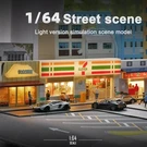 1/64 Convenience Store Diorama Scene With Led Lights Display Model. Fixed Price $40.32.