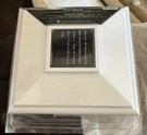 Deckorators 4X4" Solar Versa Power Post Cap - White New Lowes 82191. Fixed Price $25.00.