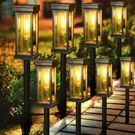 8 Pack Solar Garden Lights Outdoor Waterproof Landscape Led Pathway Yard. Fixed Price $33.99.