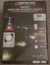 Monster Smart Ground Accent Lights 50FT 15 Led Multicolor Rgbic + Ww. Fixed Price $29.99.