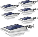 2/4/6PCS 40LEDS Solar Powered Lights For Fence Roof Gutter Yard Wall Lamp. Fixed Price $23.89.