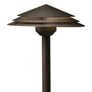 Kichler 16124-27 Bronze Round Tiered 21" Led Path & Spread Light 2700K. Fixed Price $259.99.