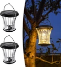 Glass Solar Lantern Outdoor, Waterproof Hanging Lights For Outside With Mo. Fixed Price $32.77.