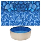 Vevor 15FT Round Pool Liner Overlap 54IN Wall Premium Vinyl Boulder Swirl. Fixed Price $136.99.