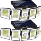 Ameritop Solar Lights Outdoor 300 Led 6500K Motion Sensor Cordless; .... Fixed Price $36.94.