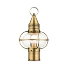 Livex Newburyport Light Outdoor Post Top Lantern, Antique Brass 26902-01. Fixed Price $349.96.