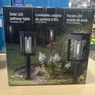 Gtx Solar Led Pathway Lights, 4-PACK Outdoor Garden. Fixed Price $64.95.