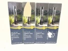 4PK Hampton Bay Trinity Hill Low Voltage Matte Black Led Bollard Path Light. Fixed Price $89.99.