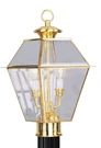 Livex Lighting 2284 Westover 16-1/2"H Outdoor Single Head Brass. Fixed Price $289.96.