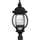 Maxim Lighting 1038BK Crown Hill 4 27 Inch Black Outdoor Pole/post Mount. Fixed Price $169.20.