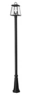 Z-lite 521PHMR-519P Broughton Light 114" Tall Post Black. Fixed Price $652.80.