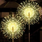 Jjgoo Solar Firework Lights, 2 Pack 150 Leds Lighting Modes Outdo. Fixed Price $24.74.