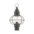 Livex Lighting 26905 Newburyport 20" Tall Outdoor Single Head - Charcoal. Fixed Price $499.96.