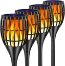 Solar Lights Outdoor, 43" Flickering Flames Torch Garden Wate. Fixed Price $96.33.