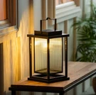 Evergreen Enterprises Solar Led Vintage Modern Revere Lantern Outdoor Garden. Fixed Price $54.99.