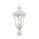 Used Livex Lighting 7855-13 Oxford One Outdoor Post Head Traditional. Fixed Price $169.97.