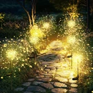 Solar Garden Lights 120LED 6 Pack Outdoor Fairy Firework Warm White Gigalumi. Fixed Price $74.99.
