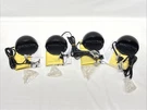 Malibu Round Surface Mount Landscape Deck Step 7W Light LT8 Black Lot Of 4. Fixed Price $68.00.
