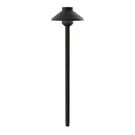 Kichler 15820BKT27 Led Stepped Dome Path Light - Textured Black 2700K. Fixed Price $124.09.