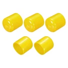 Uxcell 5PCS Rubber End Caps 25MM(1") Id Pvc Vinyl Round Tube 25MM, Yellow. Fixed Price $15.20.