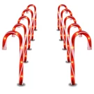 Candy Cane - Pack Pathway Lights, 10" Christmas Ca.... Fixed Price $81.88.