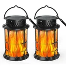 Solar Lanterns Outdoor Waterproof,upgraded Flickering Flame Lights, Hanging S.... Fixed Price $35.43.