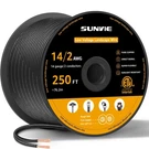 Sunvie 14/2 Low Voltage Landscape Lighting Wire 250FT With Spool Outdoor Land.... Fixed Price $167.35.