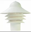 Acclaim Lighting 87 White Mariner 1-LIGHT 10"H Post. Fixed Price $48.00.