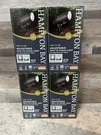 Hampton Bay 200 Lumens Black Hardwired Low Voltage Led Color Temperature (4PK). Fixed Price $94.97.