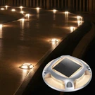 Agptek Solar Deck/step Lights 24PCS IP68 Waterproof Silver Warm/cool SLD1S24-1. Fixed Price $150.00.