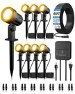 Zzxx All-in-one Low Voltage Landscape Lighting Kit, 8-PACK Led Pack, Black. Fixed Price $85.35.