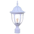 Acclaim Lighting Suffolk 1 Post Mount, Textured White/clear - 5067TW. Fixed Price $94.00.
