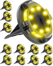 Biling Solar Ground Uplight Sidelight, 12 Packs Bright Outdoor L.... Fixed Price $28.54.