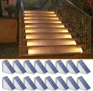 16 Pack Solar Step Lights - Waterproof Outdoor Stair With Auto On/off. Fixed Price $166.99.