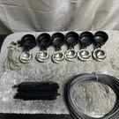 Lot Of 6 Malibu Intermatic Low Voltage LX9Z Floodlights With 5 Bulbs & 1 Cord. Fixed Price $63.99.