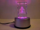 Laser Etched 3D World Trade Center 9/11 Memorial Glass Light Base. Fixed Price $19.95.