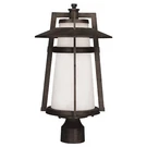 Maxim Lighting 3530SWAE Calistoga 1-LIGHT 10.25" Wide Adobe Outdoor Pole/post. Fixed Price $198.00.